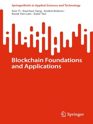 cover image of Blockchain Foundations and Applications